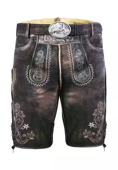 Шорты Wildbuck Lederhosen Alex EDELNICE, темно-коричневый
