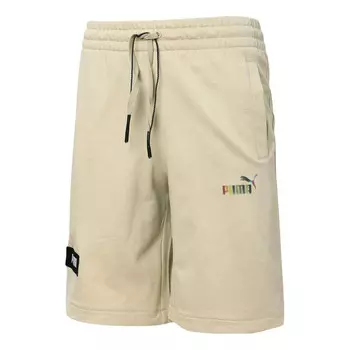 Шорты worldwide french terry shorts 'beige' Puma, бежевый