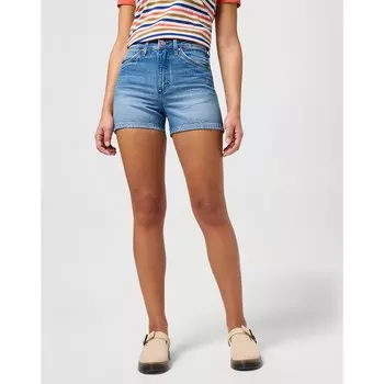 Шорты Wrangler 112351076 Cowboy 3 Relaxed Fit denim, синий