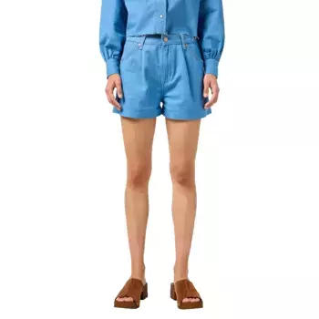 Шорты Wrangler Pleated denim, синий