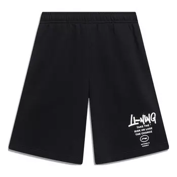 Шорты все возможно графические прямые шорты Li-Ning, черный