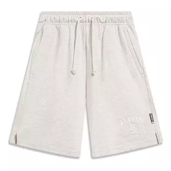 Шорты x анти wu badfive повседневные шорты Li-Ning, серый