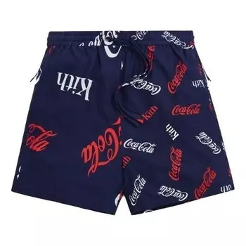 Шорты x coca-cola printed short 'navy' Kith, синий