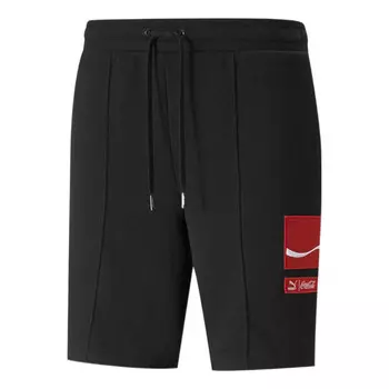 Шорты x coca-cola shorts 'black' Puma, черный