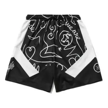 Шорты x dft way of wade logo баскетбольные шорты Li-Ning, черный