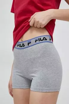 Шорты x Хейли Бибер Fila, серый