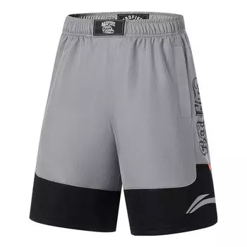 Шорты x мистер мультфильм badfive баскетбольные шорты Li-Ning, серый