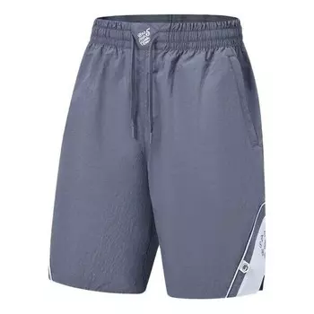Шорты x мистер мультфильм badfive спортивные короткие Li-Ning, серый