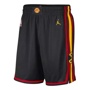 Шорты x nba atlanta hawks swingman короткие Air Jordan, черный