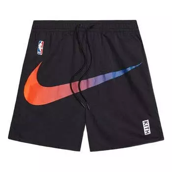 Шорты x nike new york knicks short 'black' Kith, черный