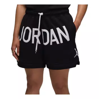 Шорты x nina chanel abney shorts asia sizing 'black white' Air Jordan, черный