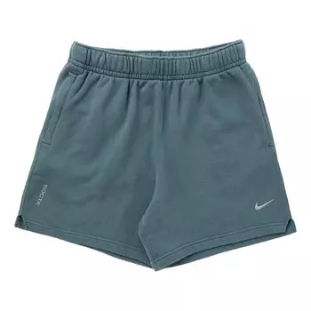 Шорты x nocta fleece shorts 'mineral slate' Nike, мультиколор