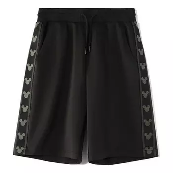 Шорты x полосатые шорты с рисунком Диснея Li-Ning, черный