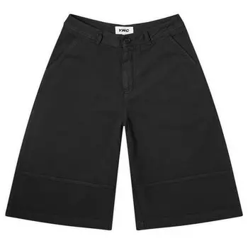 Шорты Ymc Ezy Culotte Trousers, черный