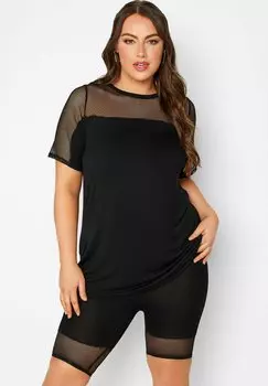 Шорты Yours Clothing, черный