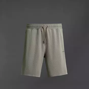 Шорты Zara Mesh Textured, серо-коричневый