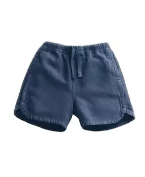 Шорты Zara Timelesz Linen And Cotton Bermuda, синий