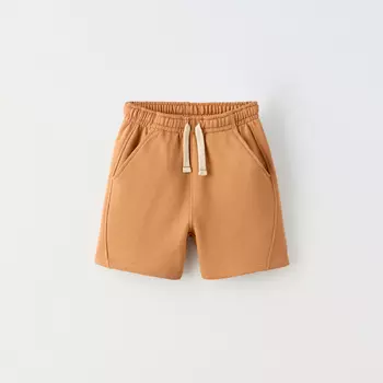 Шорты Zara True Neutrals Plush, оранжевый