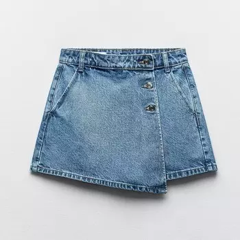 Шорты Zara Z1975 Denim Crossover, синий