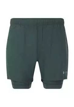 Шорты Zayne с 4-сторонней растяжкой и внутренними трусами Virtus, цвет 3242 dusty forest