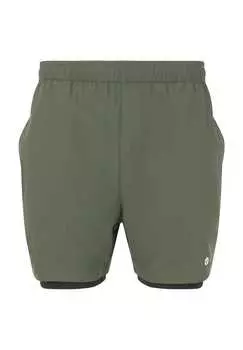 Шорты Zayne с 4-сторонней растяжкой и внутренними трусами Virtus, зеленый