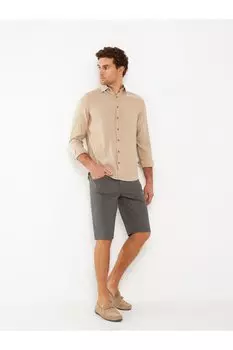 Шорты – зеленые – нормальная талия LC Waikiki, зеленый