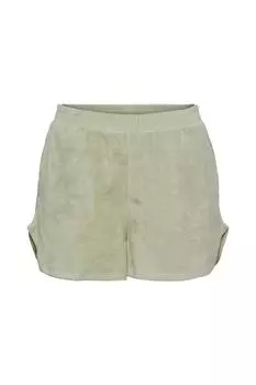 Шорты – зеленые – нормальная талия PIECES, зеленый