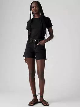 Шорты женские А-силуэта Levi's, цвет First Or Last No Dp - Black