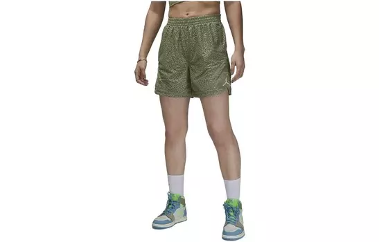 Шорты женские Air Casual Oil Green Jordan