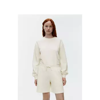Шорты женские Arket на шнурке, кремовый
