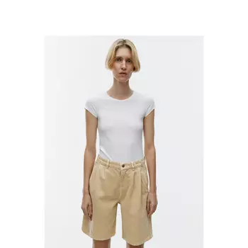 Шорты женские Arket со средней талией, бежевый