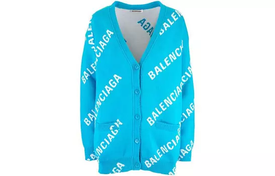 Шорты женские Balenciaga, голубой