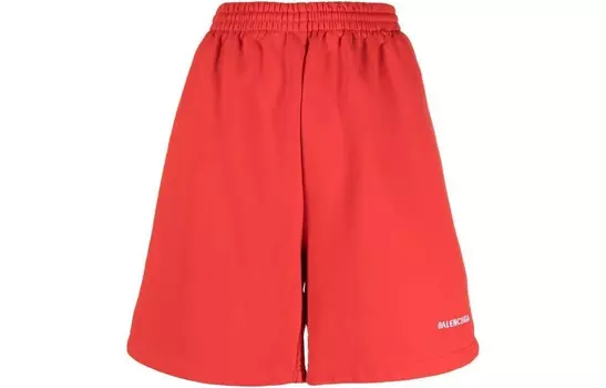 Шорты женские Balenciaga повседневные, красный