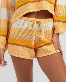 Шорты женские Billabong, цвет citrus glow