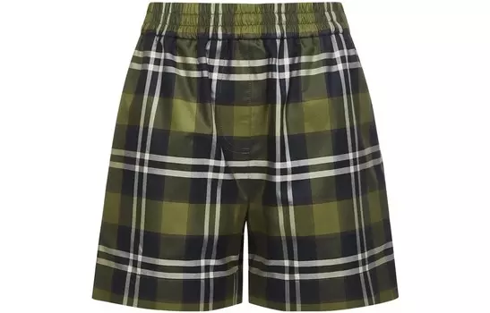 Шорты женские Burberry, зеленый