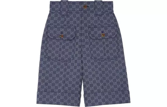 Шорты женские Gucci джинсовые, синий