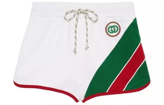 Шорты женские Gucci короткие, белый