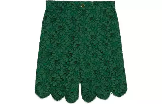 Шорты женские Gucci, темно-зеленый