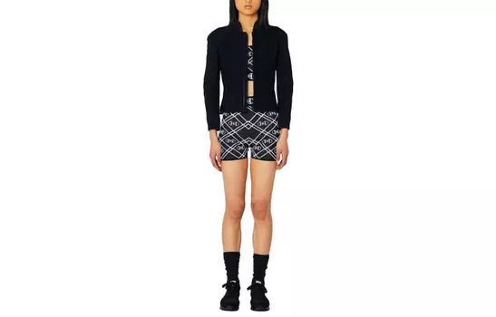 Шорты женские Hermes повседневные, черный