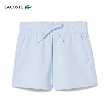 Шорты женские Lacoste с эластичной резинкой на талии, синий
