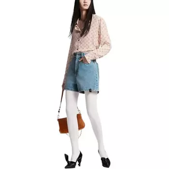 Шорты женские Louis Vuitton джинсовые, светло-голубой