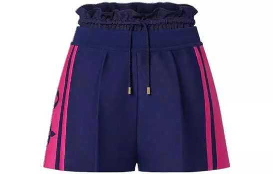 Шорты женские Louis Vuitton повседневные, темно-синий