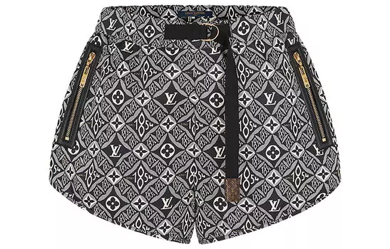 Шорты женские Louis Vuitton, серый / белый