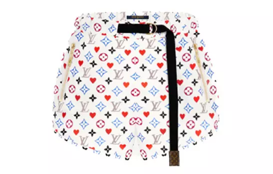 Шорты женские Louis Vuitton, светло-коричневый