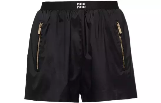 Шорты женские Miu Miu, черный