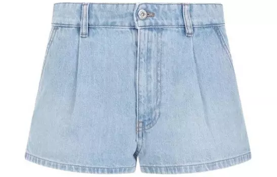 Шорты женские Miu Miu повседневные, светло-голубой