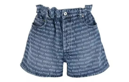 Шорты женские Miu Miu, синий