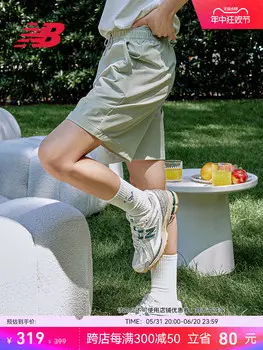 Шорты женские New Balance, зеленый