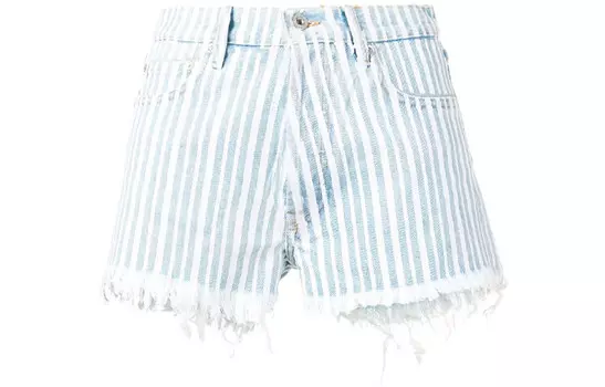 Шорты женские Off-White джинсовые, светло-голубой