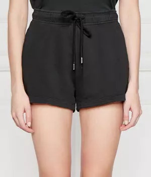 Шорты женские Pinko Sbrisolona короткие на кулиске, черный